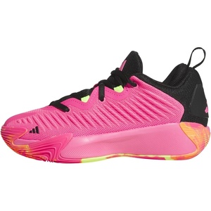 image:imageadidas Kids Initiation Basketball ShoeLucid PinkBlackLucid Lemon