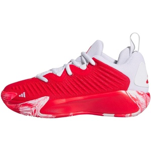 image:imageadidas Kids Initiation Basketball ShoePure RubyWhiteLucid Red