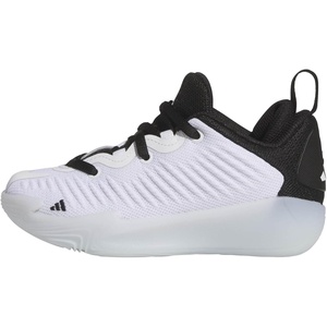 image:imageadidas Kids Initiation Basketball ShoeWhiteBlackWhite