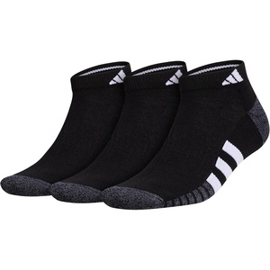 image:imageadidas Mens Cushioned Socks 3 PairsBlackOnix GreyWhite30Low Cut