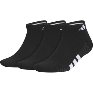 image:imageadidas Mens Cushioned Socks 3 PairsBlackWhiteCarbon Grey40Low Cut