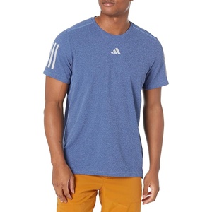 image:imageadidas Mens Own The Run TShirtDark Blue Melange