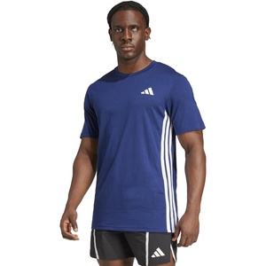 image:imageadidas Mens Train Essentials Feelready 3Stripes TShirtDark Blue