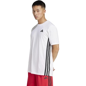 image:imageadidas Mens Train Essentials Feelready 3Stripes TShirtWhite
