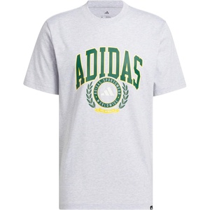 image:imageadidas Mens Varsity Crest Graphic TShirtLight Grey Heather