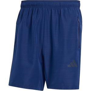 image:imageadidas Mens Workout Essentials Base Melange Woven ShortsDark Blue Melange