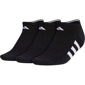 image:imageadidas Womens Cushioned Socks 3 PairsBlackNight GreyWhite30No Show