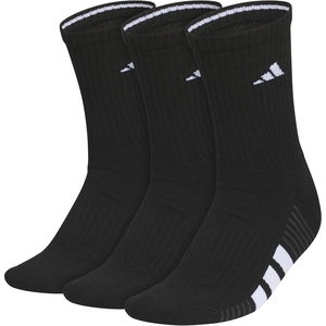 image:imageadidas Womens Cushioned Socks 3 PairsBlackWhiteCarbon Grey40Crew