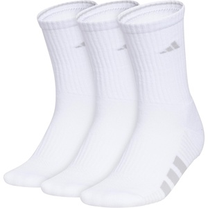 image:imageadidas Womens Cushioned Socks 3 PairsWhiteClear Onix GreyClear Grey40Crew