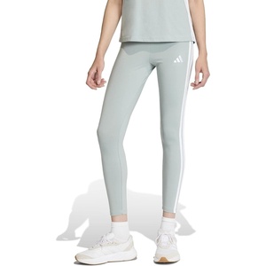 image:imageadidas Womens Essentials 3Stripes Cotton LeggingsWonder SageWhite
