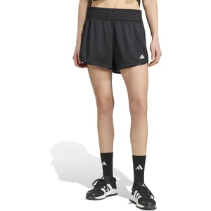 image:imageadidas Womens Pacer Essentials Knit HighRise ShortsBlack