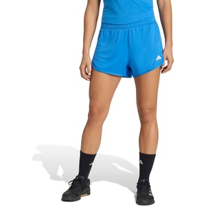 image:imageadidas Womens Pacer Essentials Knit HighRise ShortsRay Blue