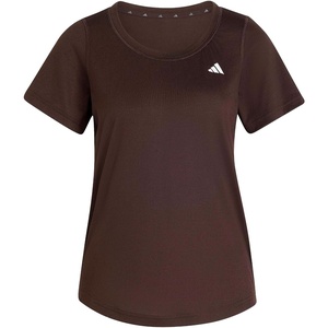 image:imageadidas Womens Workout Essentials Scoop Neck Casual Tops Casual  BlackAurora Coffee