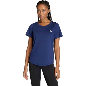 image:imageadidas Womens Workout Essentials Scoop Neck Casual Tops Casual  BlackDark Blue