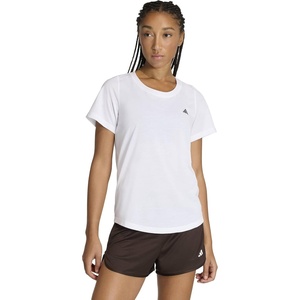 image:imageadidas Womens Workout Essentials Scoop Neck Casual Tops Casual  BlackWhite